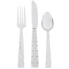 10 Strawberry Street Panther Link Flatware 18/0