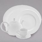 10 Strawberry Street Royal White Porcelain Dinnerware