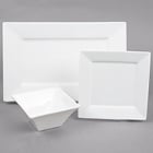 Arcoroc Square Up White Porcelain Dinnerware by Arc Cardinal