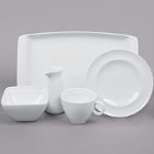 Arcoroc Vintage White Porcelain Dinnerware by Arc Cardinal