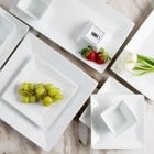 Acopa Bright White Square and Rectangular Porcelain Dinnerware