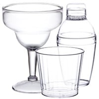 Disposable Plastic Barware and Cups