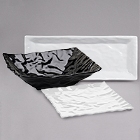 Elite Global Solutions Crinkled Paper Melamine Dinnerware