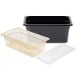 Plastic Food Pans, Drain Trays, and Lids