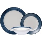 Libbey Porcelana Blue Porcelain Dinnerware