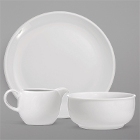 Oneida Classic Coupe White Porcelain Dinnerware