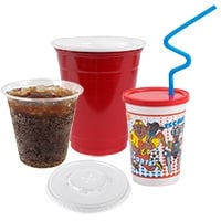 Plastic Cups and Lids
