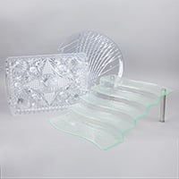 Plastic Serving and Display Platters / Trays