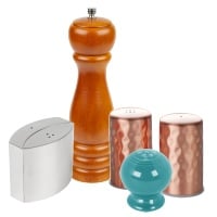Salt and Pepper Shakers and Mills