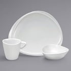 Sant' Andrea Mood by 1880 Hospitality Bright White Porcelain Dinnerware