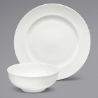 Sant' Andrea Othello by 1880 Hospitality White Bone China Dinnerware