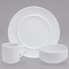 Sant' Andrea Circa by 1880 Hospitality Bright White Porcelain Dinnerware