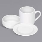 Bauscher by BauscherHepp Relation Today Bright White Porcelain Dinnerware