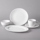 Libbey Empire Alpine White Porcelain Dinnerware