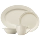 Libbey Porcelana Cream Porcelain Dinnerware