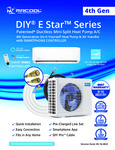 MRCOOL DIY 4th Gen Energy Star Series Ductless Mini-Split Inverter Wall  Mount Air Handler DIY-12-HP-WMAH-115C25 - 115V, 12,000 BTU