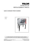 Vulcan VC5GD Single Full Size Liquid Propane Gas Convection Oven