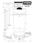 Waring WCU110 110 Cup Capacity Coffee Urn