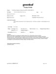 871GRE00250 Nutrition Sheet