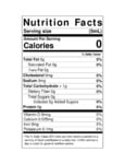 LorAnn Bubble Gum Flavor Fountain Syrup Nutrition Information