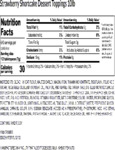 100STRWSHRT10_TOPPING STRAWBERRY SHORTCAKE 10 LB. Nutrition