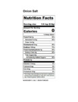 10207347 Regal Onion Salt Nutrition