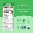 110CFAALMORG Nutrition and Ingredients