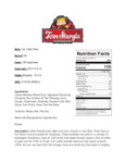 113565401 Tom Sturgis Little Ones Pretzels 1 oz. Nutrition Sheet