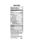 113565451 Tom Sturgis Pretzel Specials 4.5 lb. Box Nutrition Sheet 113565451 Tom Sturgis Pretzel Specials 4.5 lb. Box Nutrition Sheet