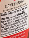 Dutch Gold Raw Clover Blossoms Nutrition