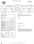 Nutrition Sheet Nutrition Sheet
