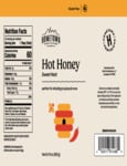 Hometown Provisions Hot Honey Sweet Heat Nutrition
