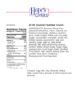 Hope's Cookies Heath Bar Crunch Cookie Dough Nutrition