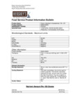 Nutrition Sheet