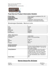 Nutrition Sheet