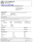 Callebaut White Crispearls Nutrition Callebaut White Crispearls Nutrition