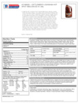 Spec Sheet / Nutrition Spec Sheet / Nutrition