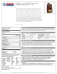 Spec Sheet / Nutrition Spec Sheet / Nutrition