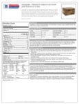 Spec Sheet / Nutrition 