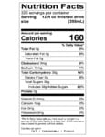 Nutrition Sheet