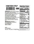 SYRUP CONC HONEYDEW nutrition SYRUP CONC HONEYDEW nutrition