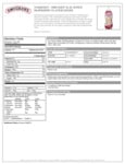 Nutrition Sheet
