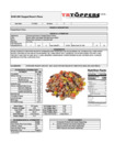 Nutrition Sheet