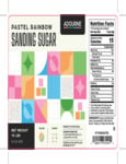Pastel Rainbow Sanding Sugar Nutrition