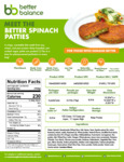 871BAR516920_BB_BETTER_SPINACH_PATTIES_Nutrition 871BAR516920_BB_BETTER_SPINACH_PATTIES_Nutrition