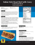 871VIE21535_Italian Beef and Gravy_Nutrition 871VIE21535_Italian Beef and Gravy_Nutrition