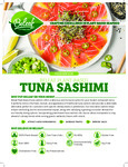 Tuna shashimi nutrition