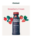 YOGURT GREEK DRINKABLE STRAWBERRY SHAKE 8/7OZ CHOBANI 1116 YOGURT GREEK DRINKABLE STRAWBERRY SHAKE 8/7OZ CHOBANI 1116