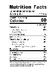 Morning Glory Sour Cream Nutrition