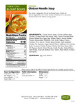 Blount Chicken Noodle Soup Nutrition 